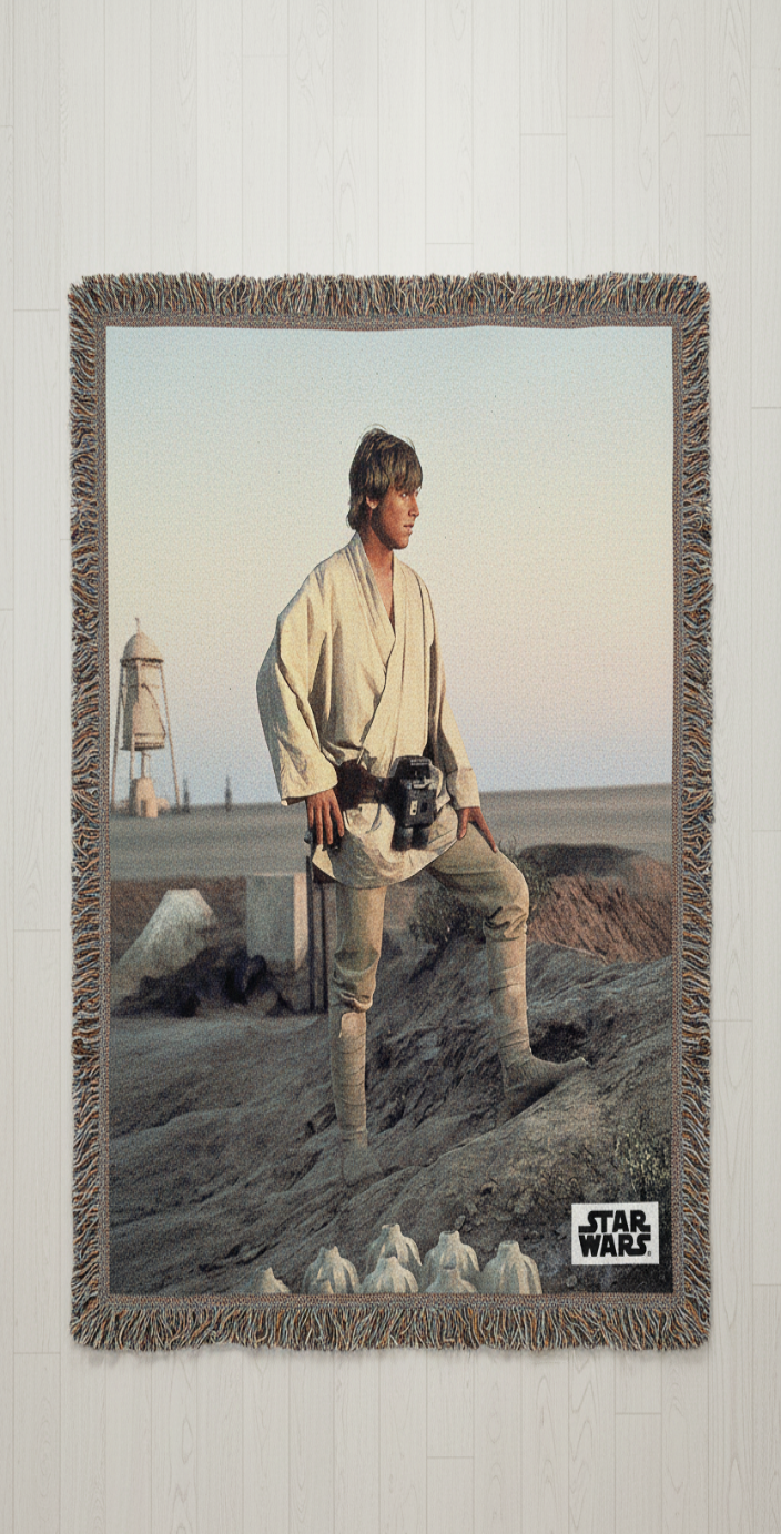 Star Wars Woven Galaxy Throw Blankets